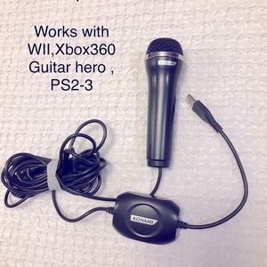 Konami A-0234A Logitech wired USB microphone